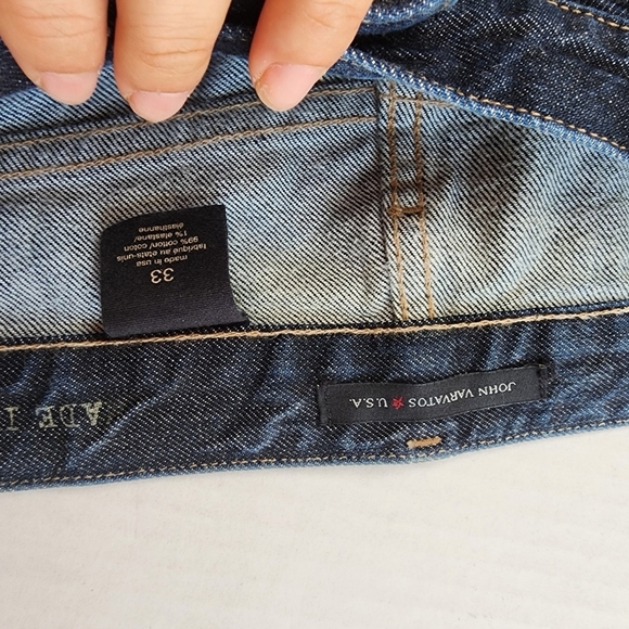 🌸 John Varvatos‎ | Mens Bowery Slim Straight Jeans, waist 33 - Picture 6 of 11